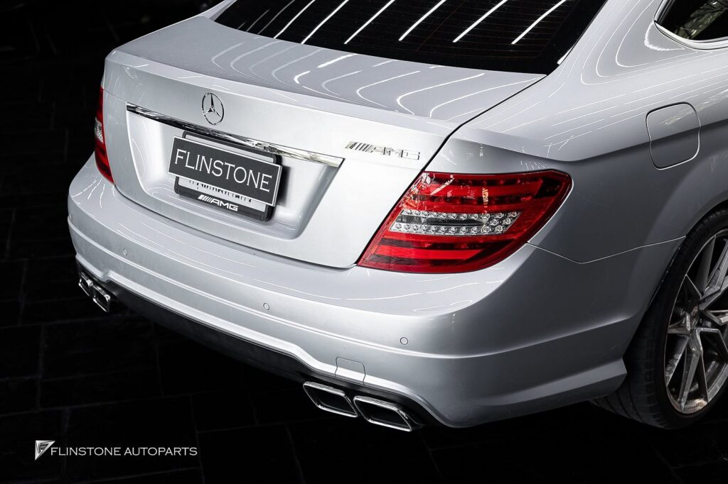 Mercedes-Benz W204-C204 C-Class GT Panamericana Front Grille + C63 AMG Black Series Tailpipe