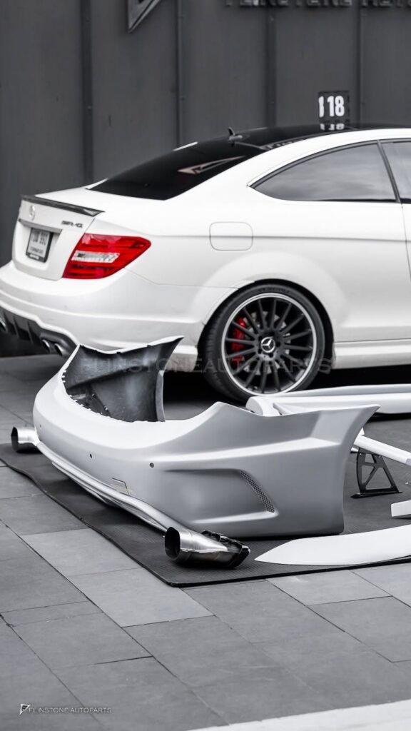 Mercedes-Benz W204-C204 C-Class AMG Black Series Body Kit + USUS Forged Wheel [Custom]