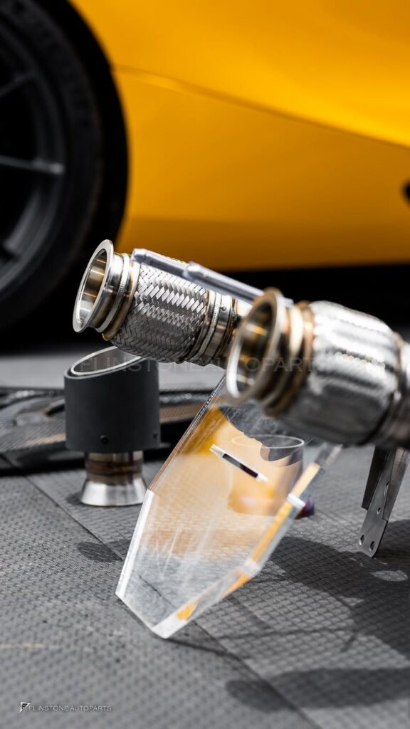 Mclaren USUS Autoclave Carbon Fiber OEM Lip + GTs Carbon Fiber Front Lip