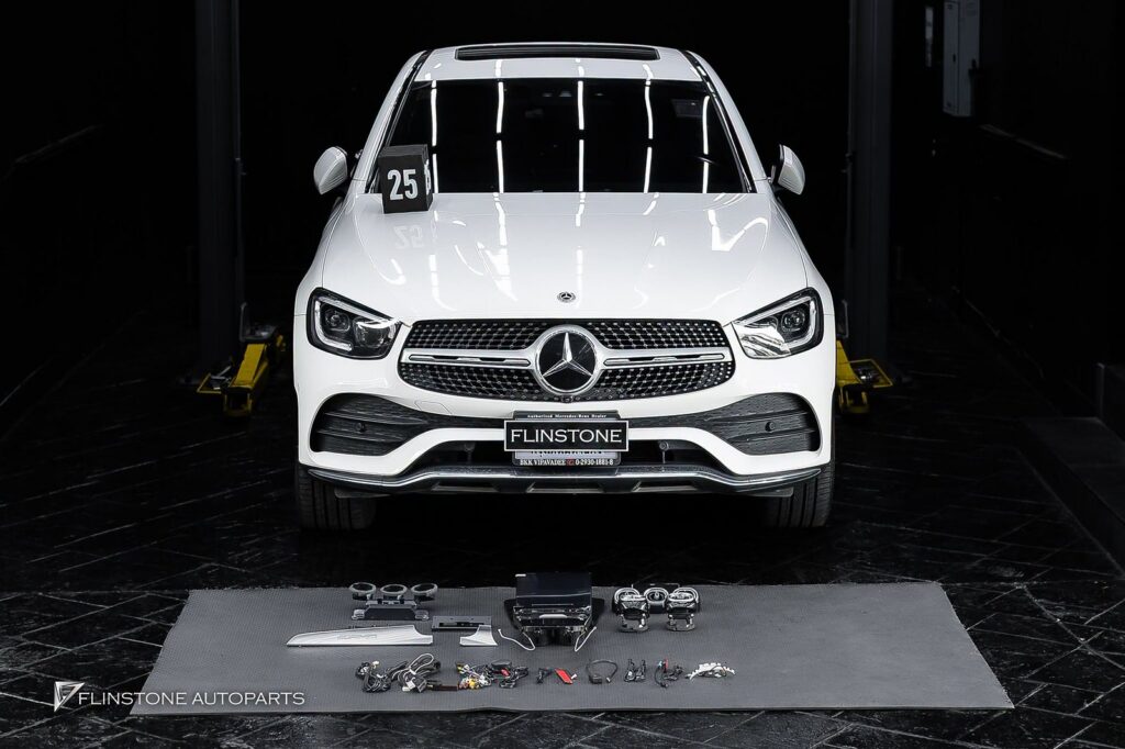 Mercedes-Benz X253 GLC-Class 2026 Style Android Screen + ดีไซน์จอดีไซน์ใหม่ล่าสุด สไตล์รถโมเด