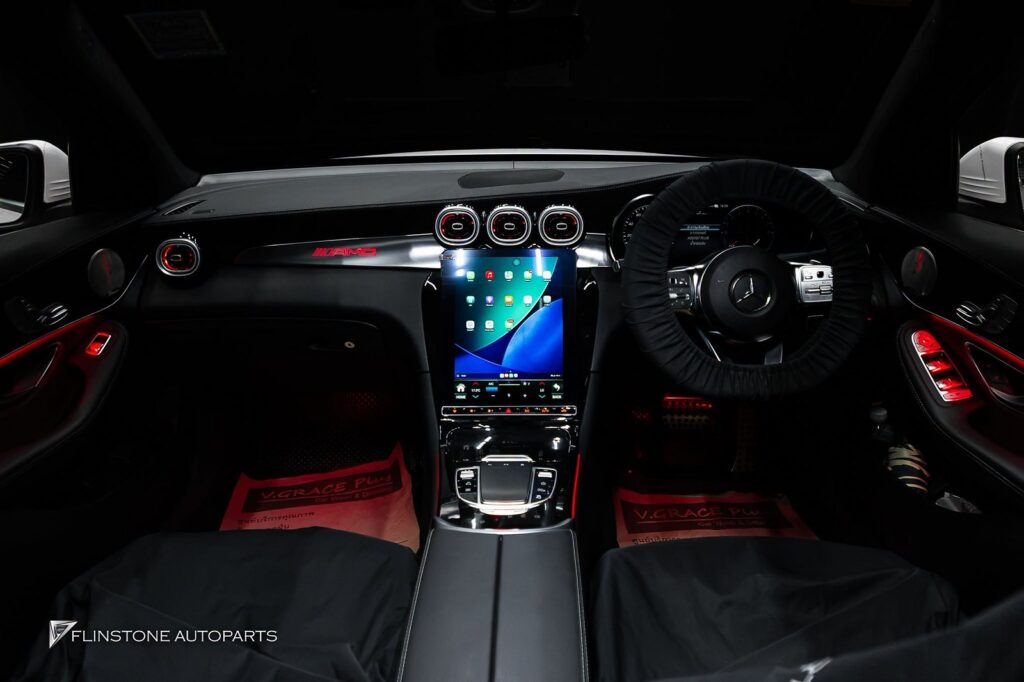 Mercedes-Benz X253 GLC-Class 2026 Style Android Screen + ดีไซน์จอดีไซน์ใหม่ล่าสุด สไตล์รถโมเด