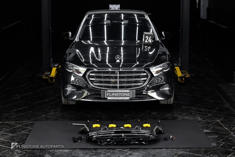 Mercedes-Benz W214 E-Class Genuine W214 Executive Line LED Front Grille + Genuine Softclose