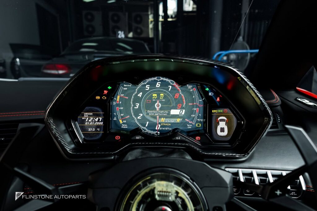 LAMBORGHINI Aventador Digital Instrument Cluster Upgrade + Coding Ultimae LP780 Displa
