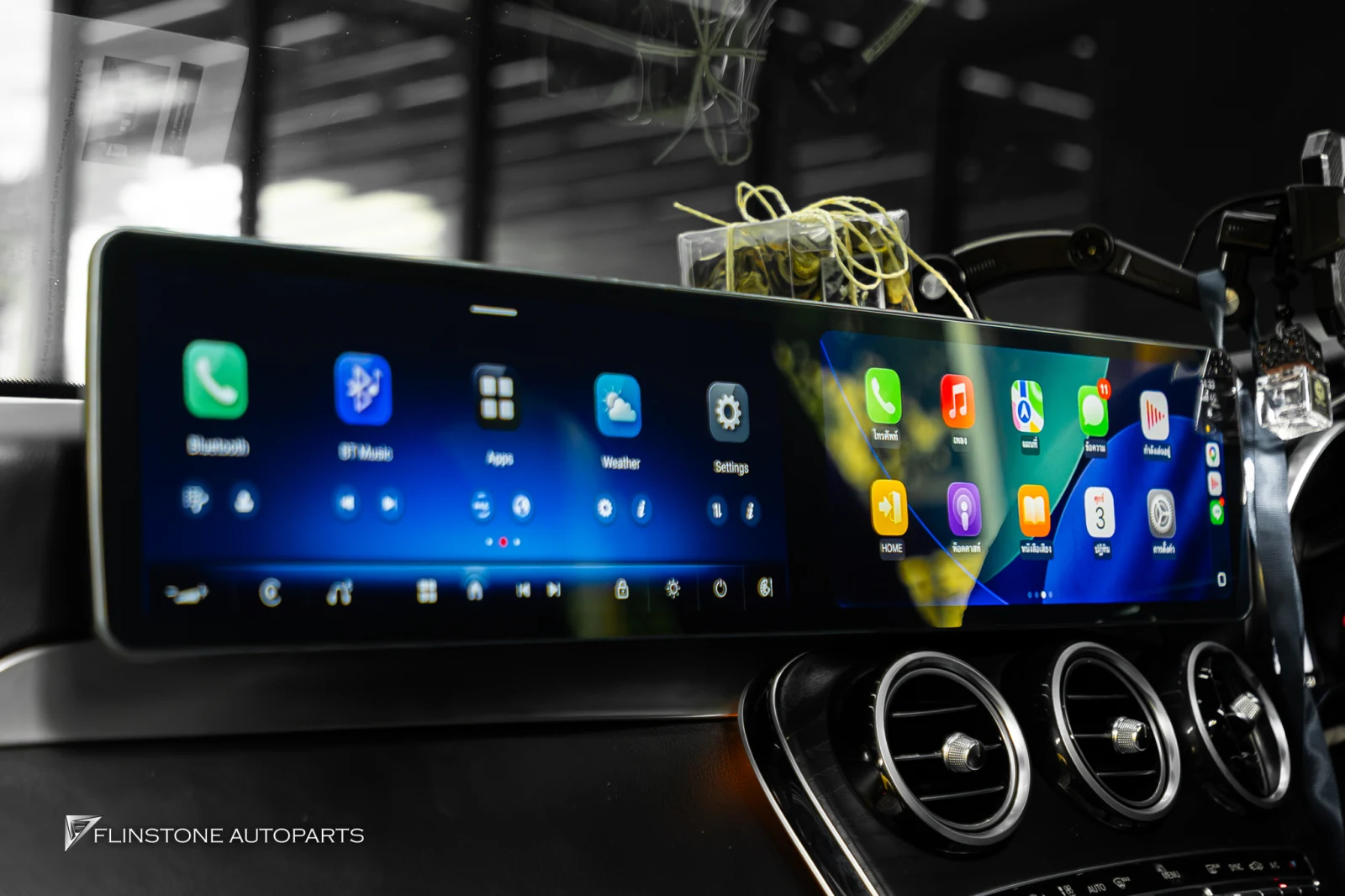 X253 GLC-Class Screen Upgrade Dual Screen new system