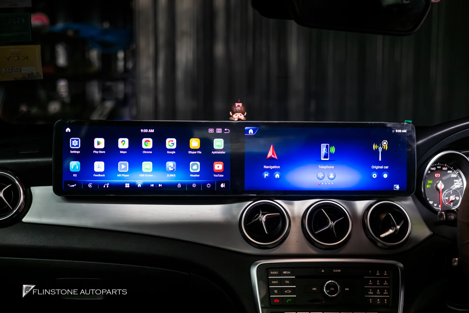 Mercedes-Benz GLA-Class W156 shed the old interior look