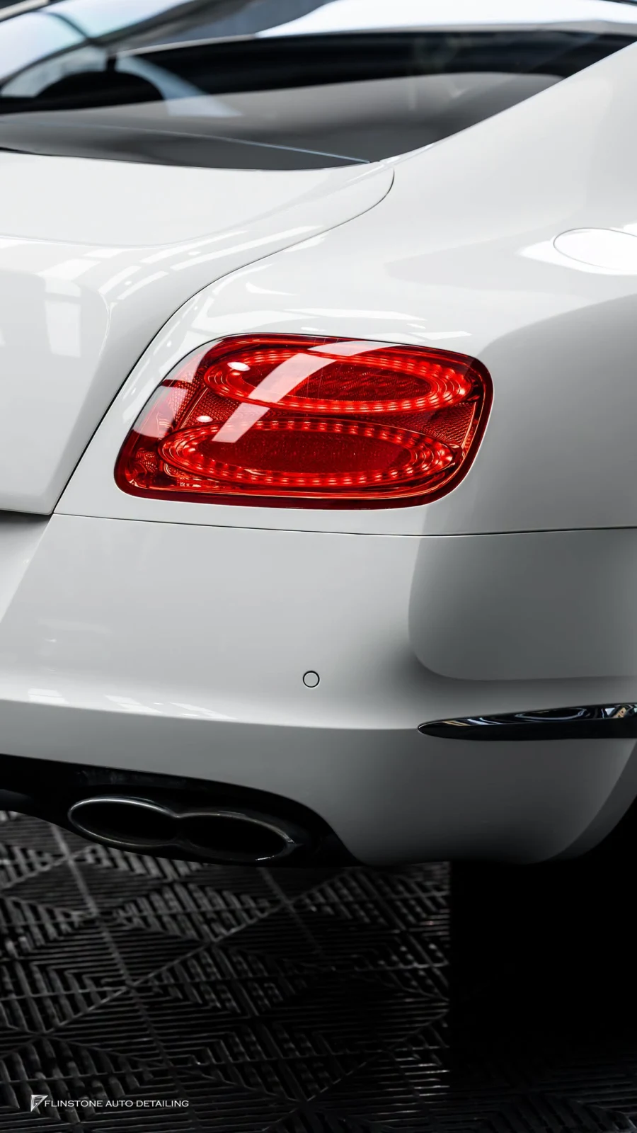 Bentley Continental GT new front bumper set fitted with a fresh respray