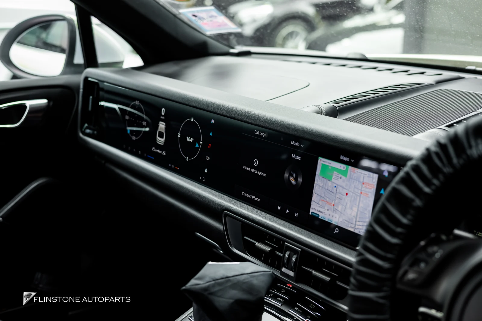 Porsche Cayenne 958 first-class infotainment screen upgrade