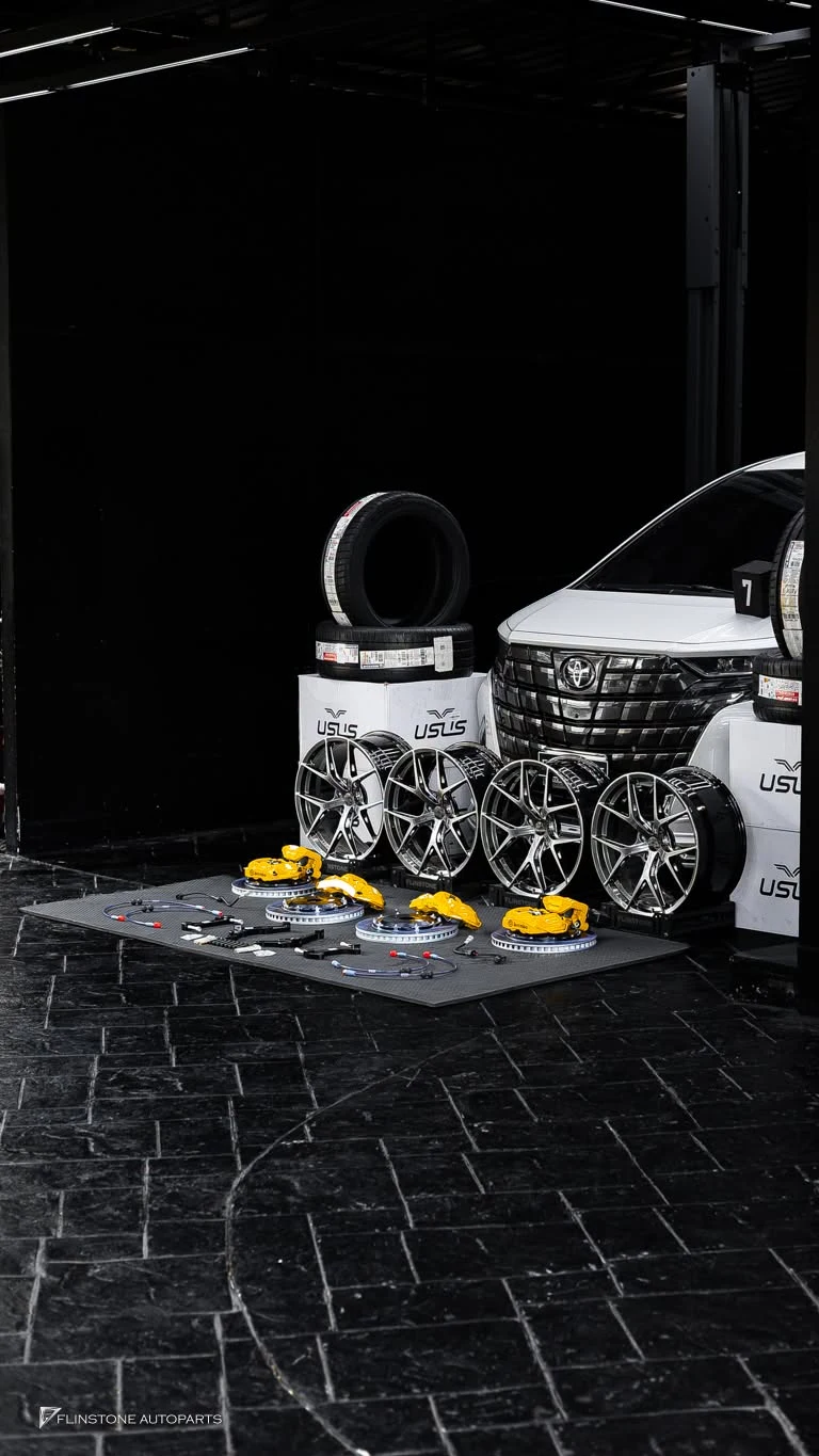 TOYOTA Alphard 40 chose a set of genuine forged wheels from USUS Forged Wheel