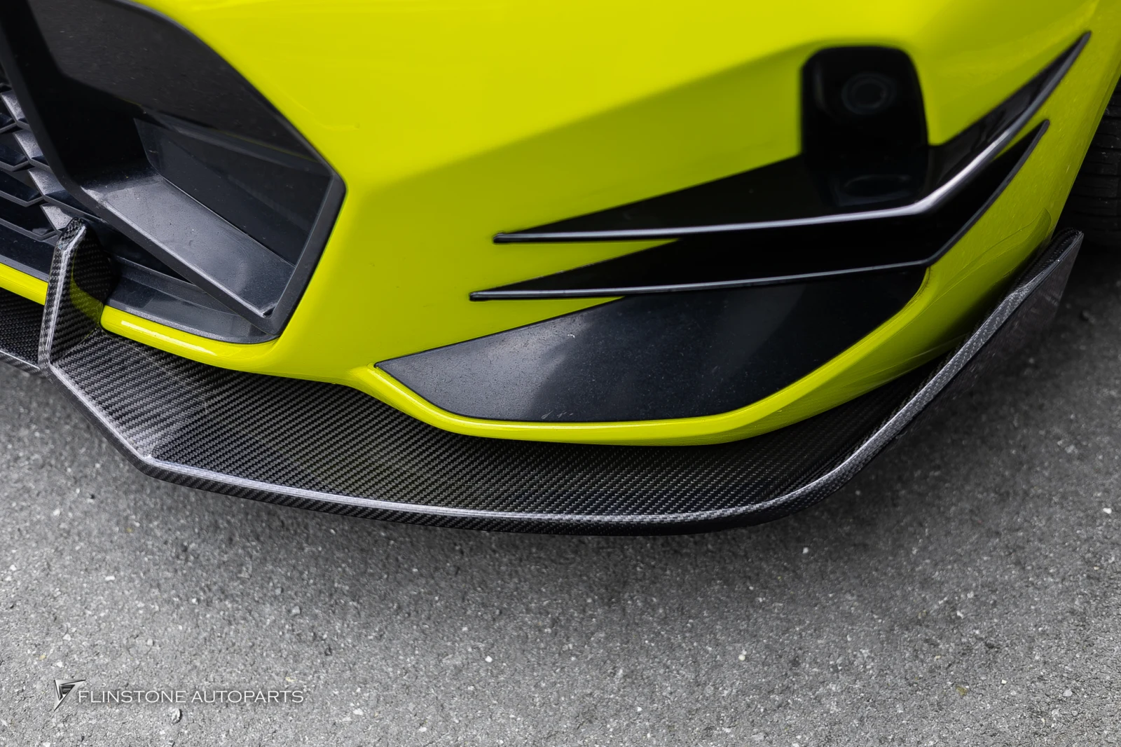 BMW G20 Series 3 LCI Carbon Front Lip installation