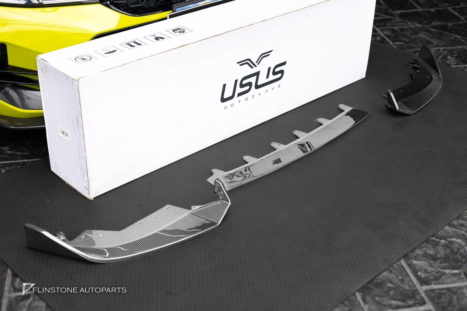 BMW G20 Series 3 LCI Carbon Front Lip installation