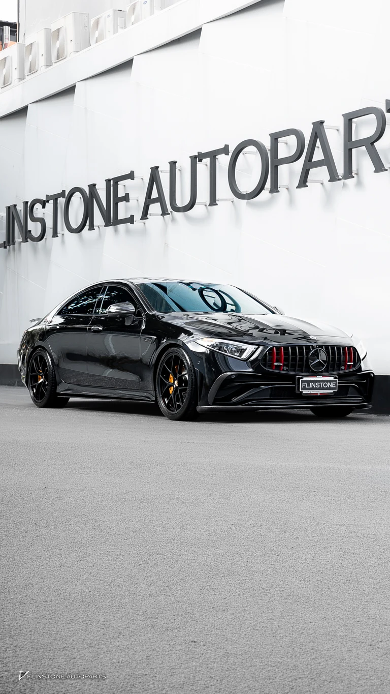 C257 CLS53 AMG ชุดแต่งคาร์บอน พร้อมหลังคาดาวและประตูดูด