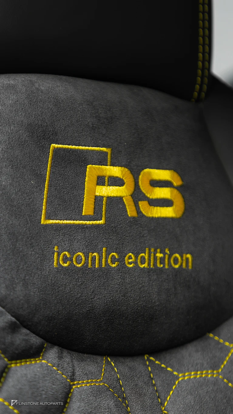 AUDI TT seat upgrade in the style of TTRS Iconic Edition on the original seat frame