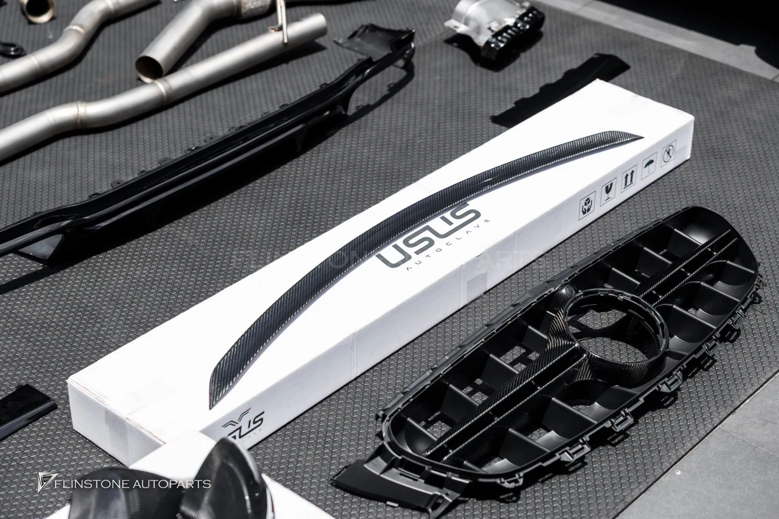 W213 E53 AMG Carbon Parts USUS with exhaust USUS Exhaust