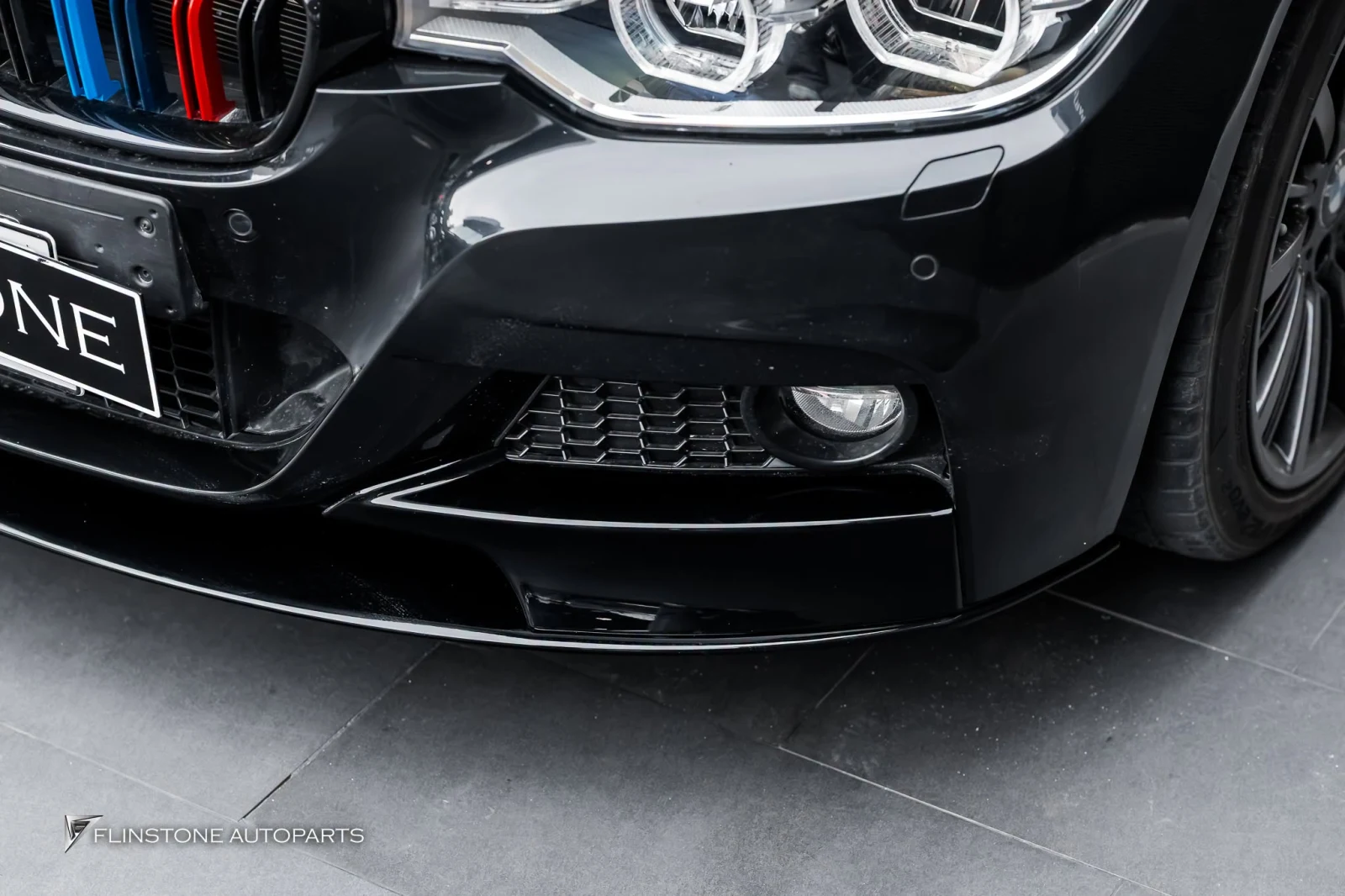 BMW F30 Series 3 前唇款式 M Performance 亮黑色