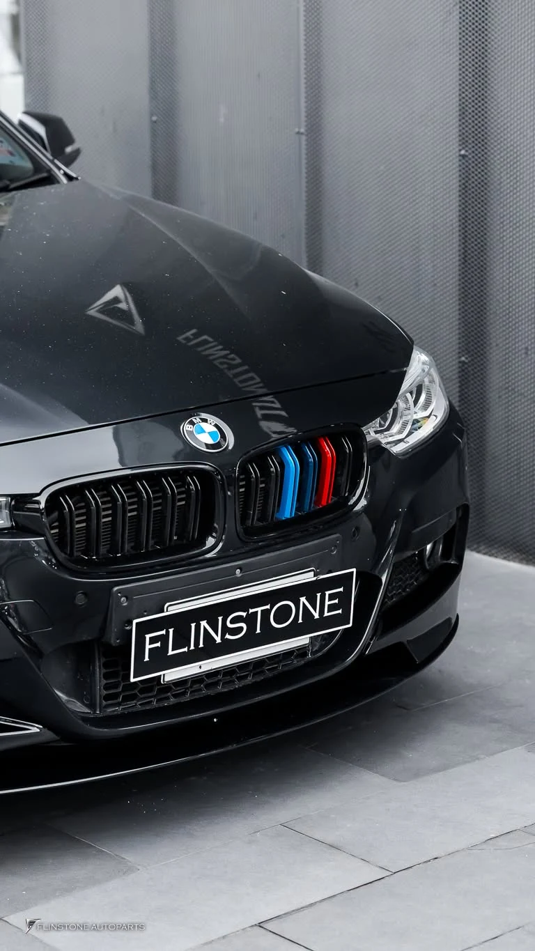 BMW F30 Series 3 前唇款式 M Performance 亮黑色