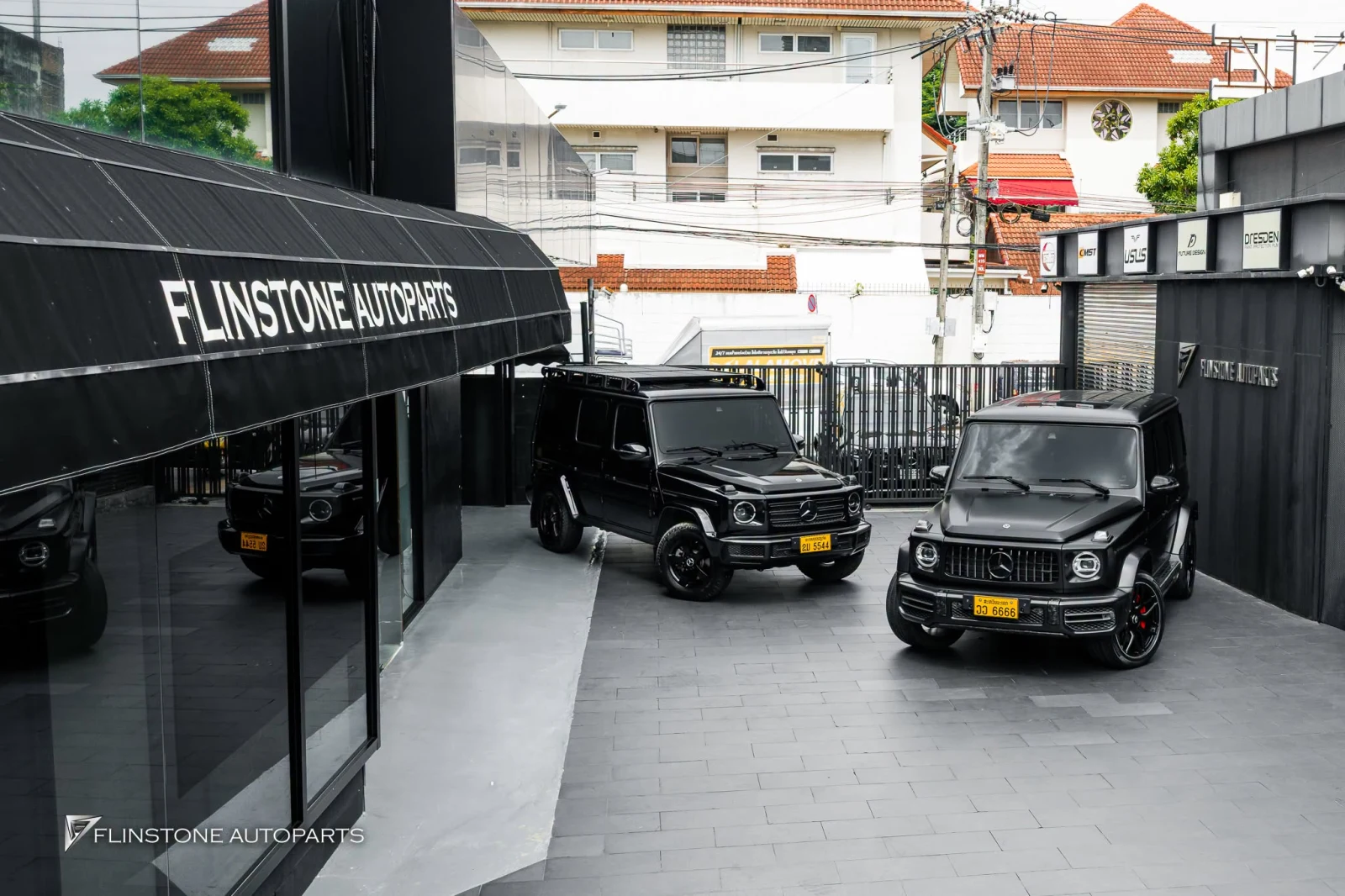 W464 G-Class ตกแต่งและอัปเกรดออปชัน — ผลงานติดตั้งจริงที่ Flinstone Autoparts
