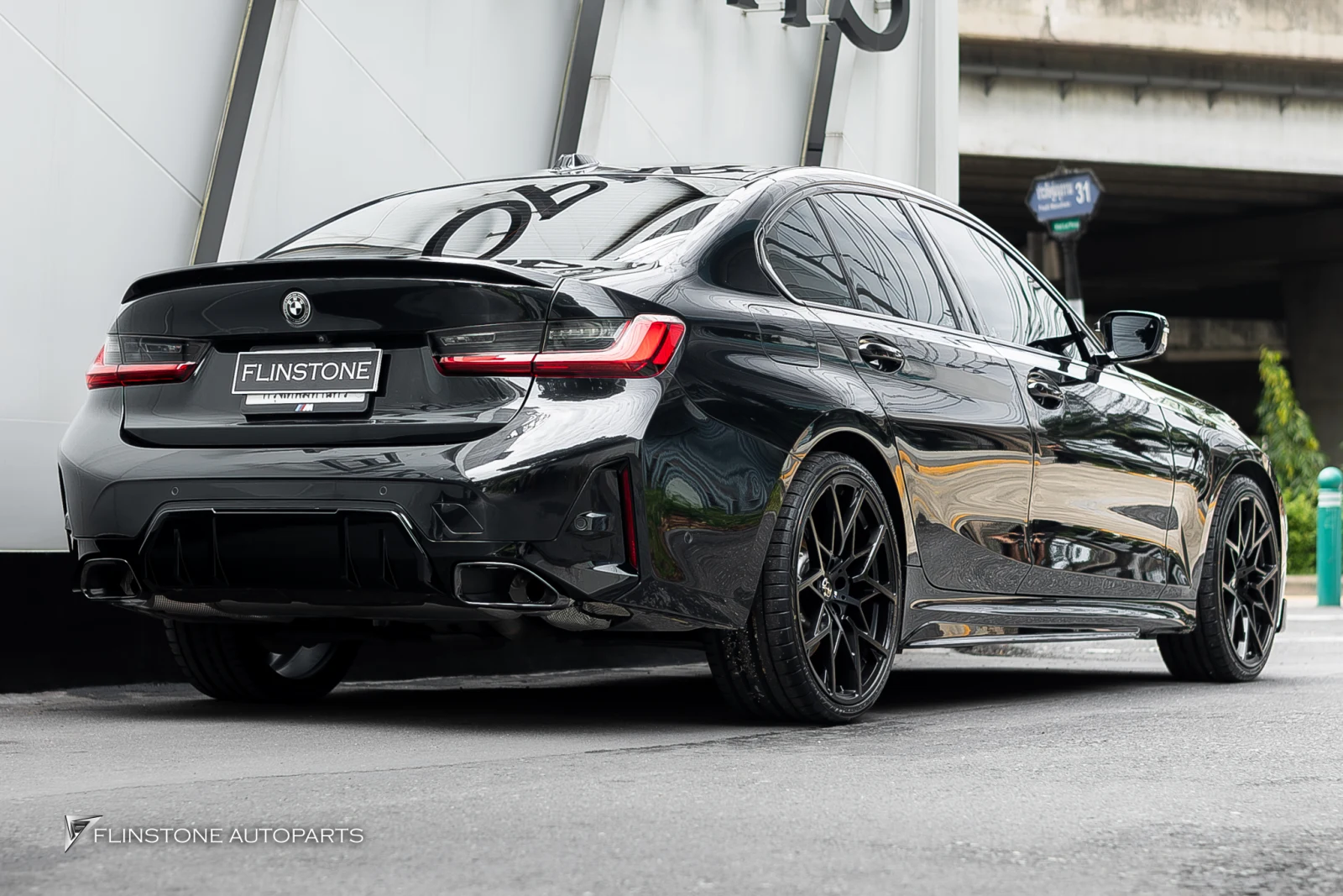 BMW G20 Series 3 LCI 锻造轮毂 — 真实施工案例 Flinstone Autoparts