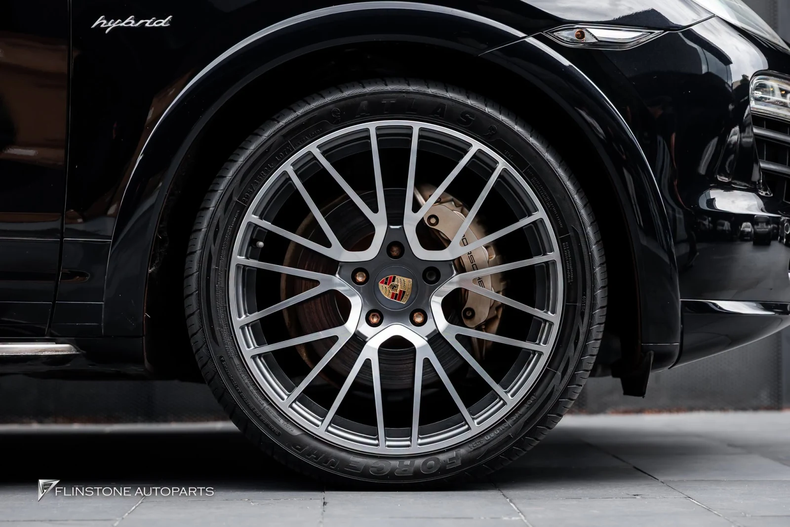 PORSCHE Cayenne 958 ล้อฟอร์จ — ผลงานติดตั้งจริงที่ Flinstone Autoparts