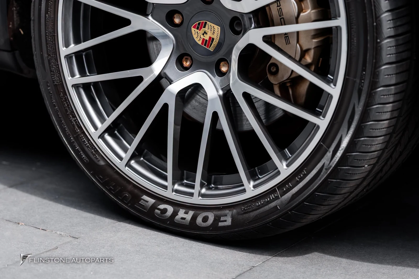 PORSCHE Cayenne 958 ล้อฟอร์จ — ผลงานติดตั้งจริงที่ Flinstone Autoparts