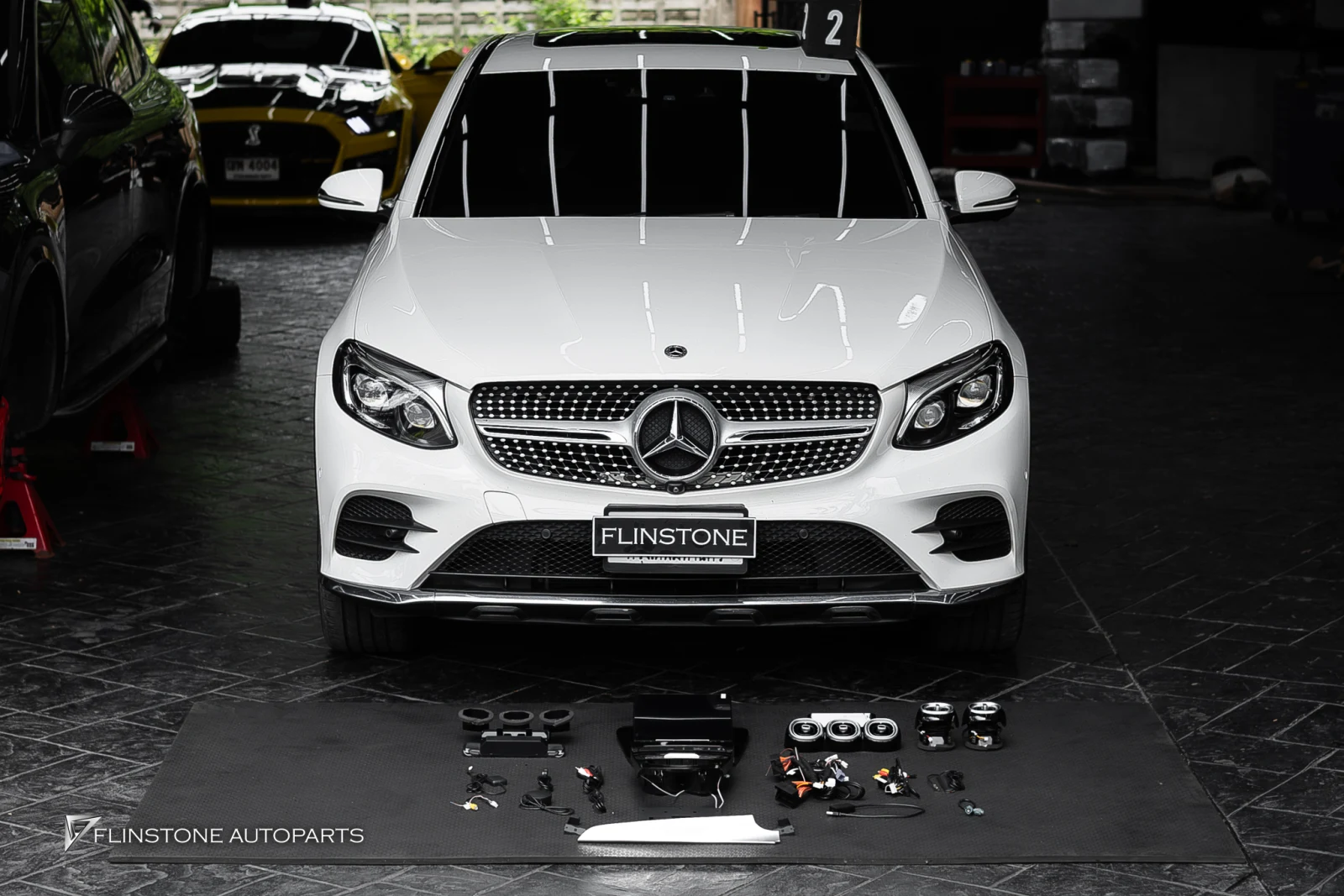 X253 GLC-Class อัปเกรดจอ — ผลงานติดตั้งจริงที่ Flinstone Autoparts