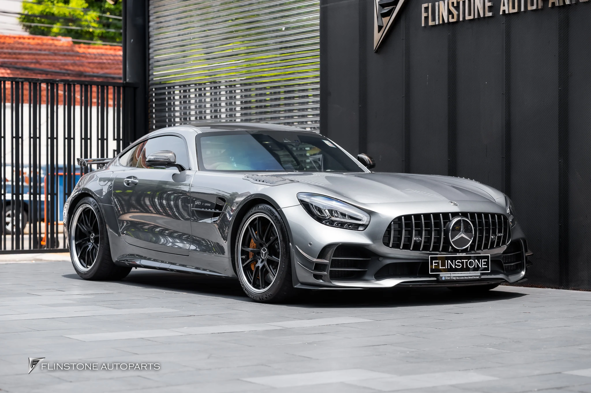 SLS / AMG GT ตกแต่งและอัปเกรดออปชัน — ผลงานติดตั้งจริงที่ Flinstone Autoparts