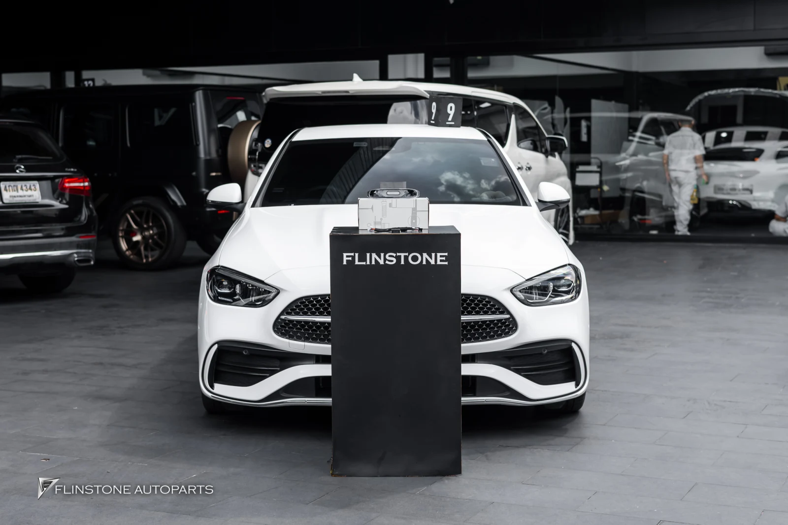 W206 C-Class ภายในห้องโดยสาร — ผลงานติดตั้งจริงที่ Flinstone Autoparts
