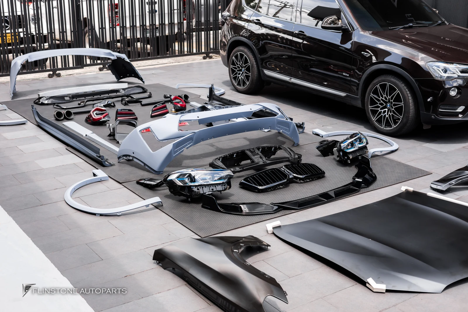 BMW F26 X4 / F25 X3 เปลี่ยนโฉม — ผลงานติดตั้งจริงที่ Flinstone Autoparts