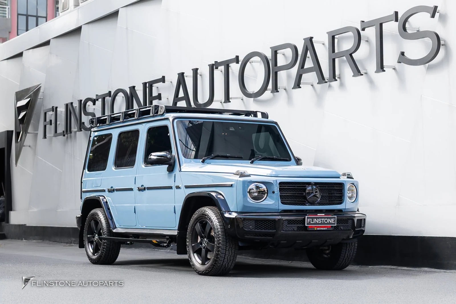 W464 G-Class ตกแต่งและอัปเกรดออปชัน บันไดข้างไฟฟ้า — ผลงานติดตั้งจริงที่ Flinstone Autoparts