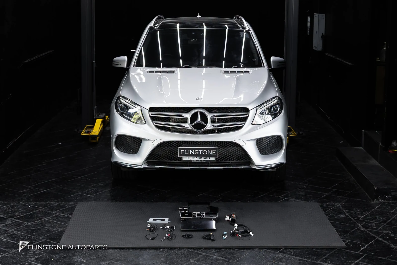 W166 ML-Class & W176 A-Class อัปเกรดจอ — ผลงานติดตั้งจริงที่ Flinstone Autoparts
