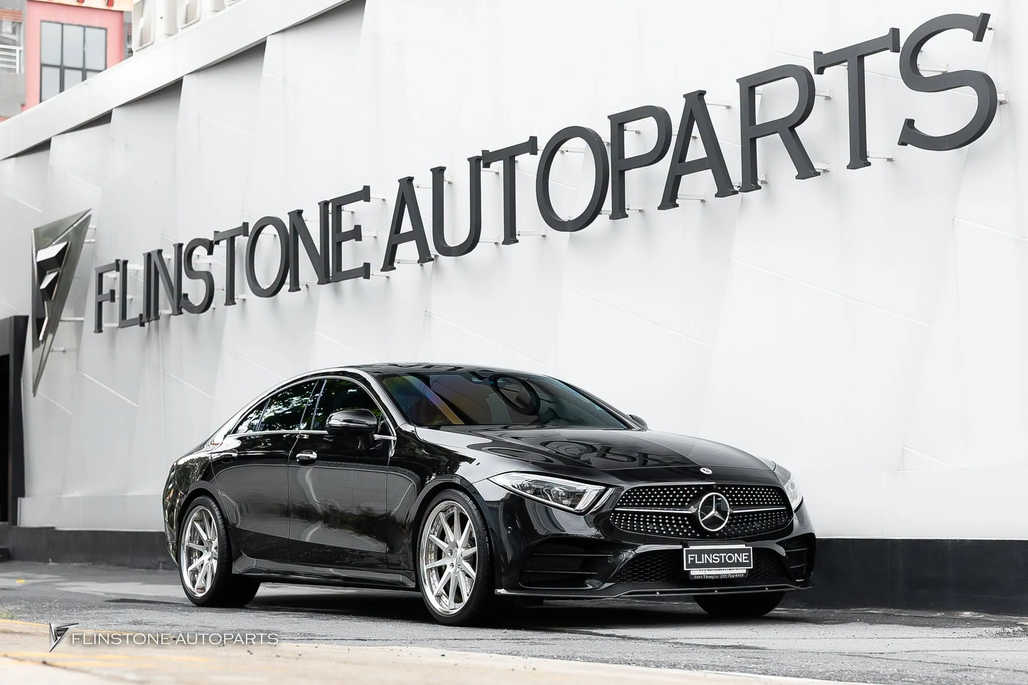 C257 CLS-Class Coupe ลิ้นหน้า — ผลงานติดตั้งจริงที่ Flinstone Autoparts