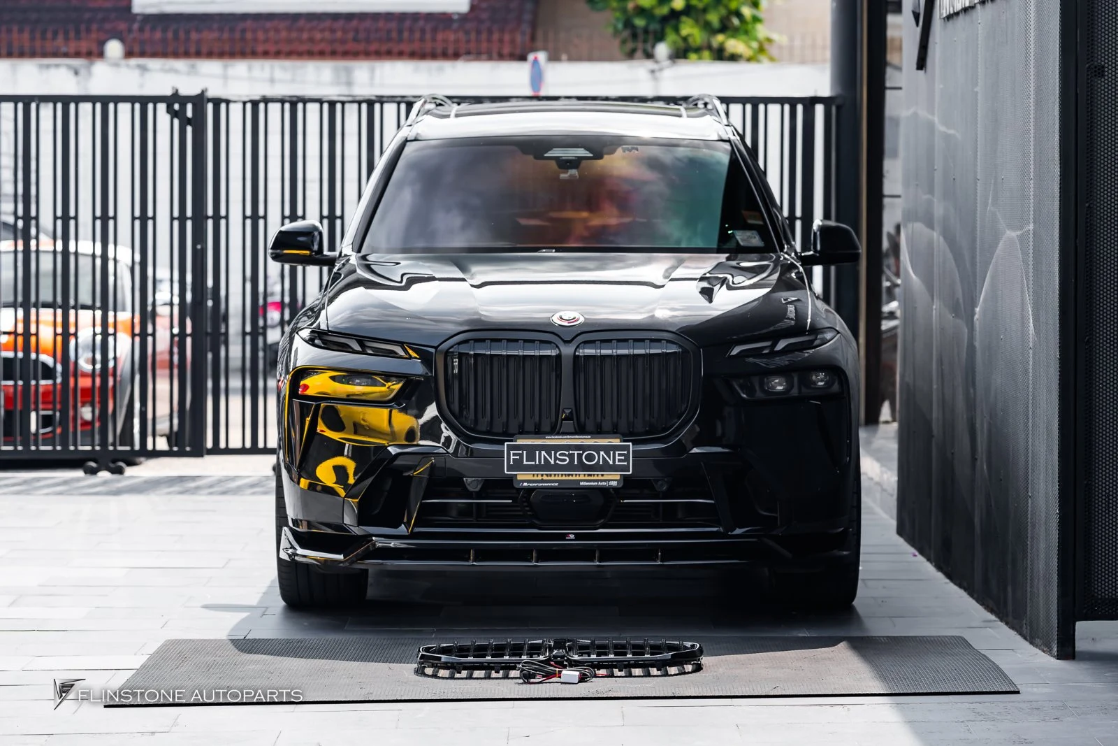 BMW X7 G07 กระจังหน้า ที่ Flinstone Autoparts — รีวิวงานจริงพร้อมภาพทุกขั้นตอน