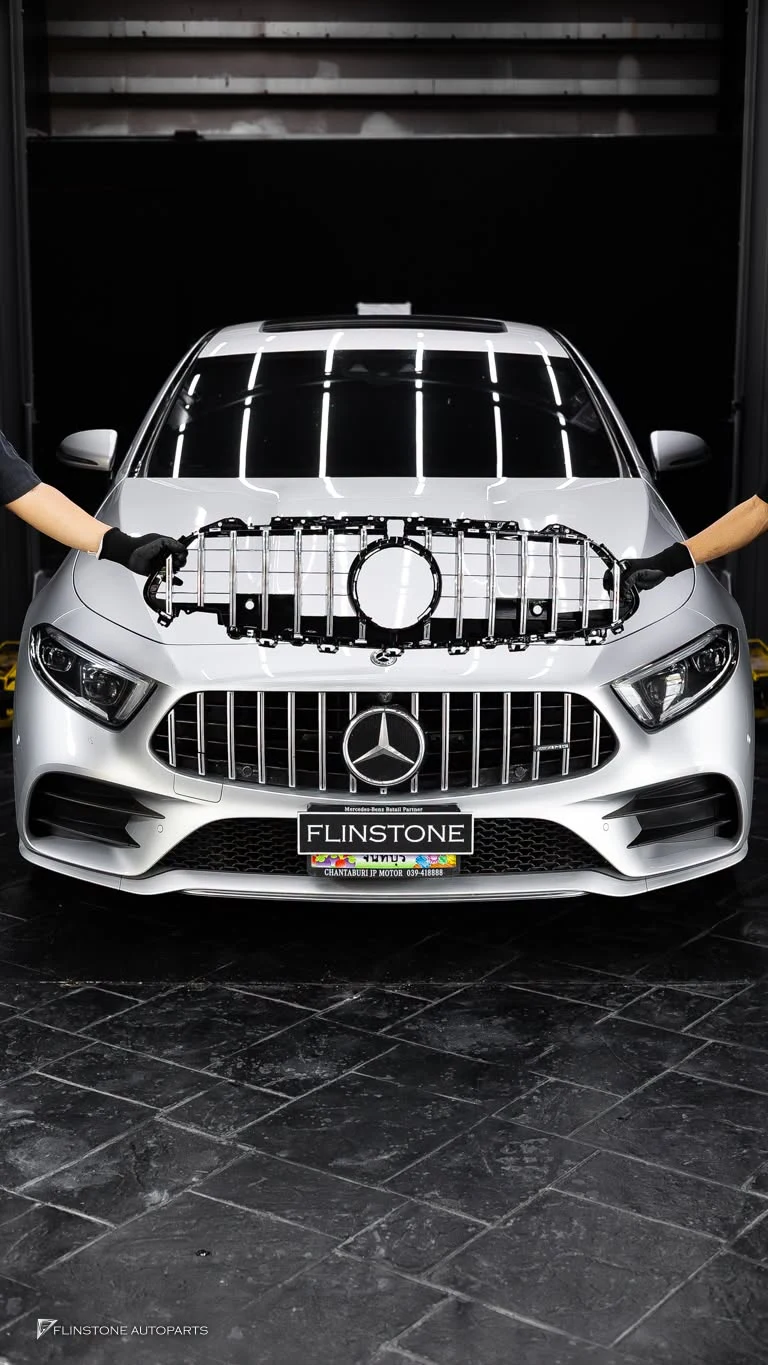 งานกระจังหน้าให้ C257 CLS-Class Coupe ที่ Flinstone Autoparts — ดูของจริงก่อนตัดสินใจ