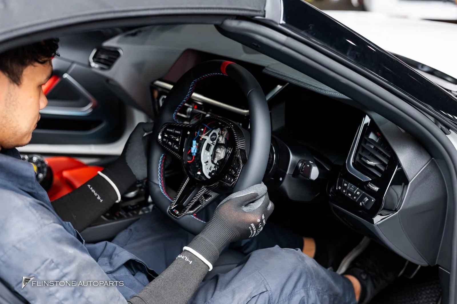 BMW Z4 G29 เปลี่ยนพวงมาลัย ใช้ของอะไร ทำอะไรบ้าง — เล่าจากงานจริงคันนี้