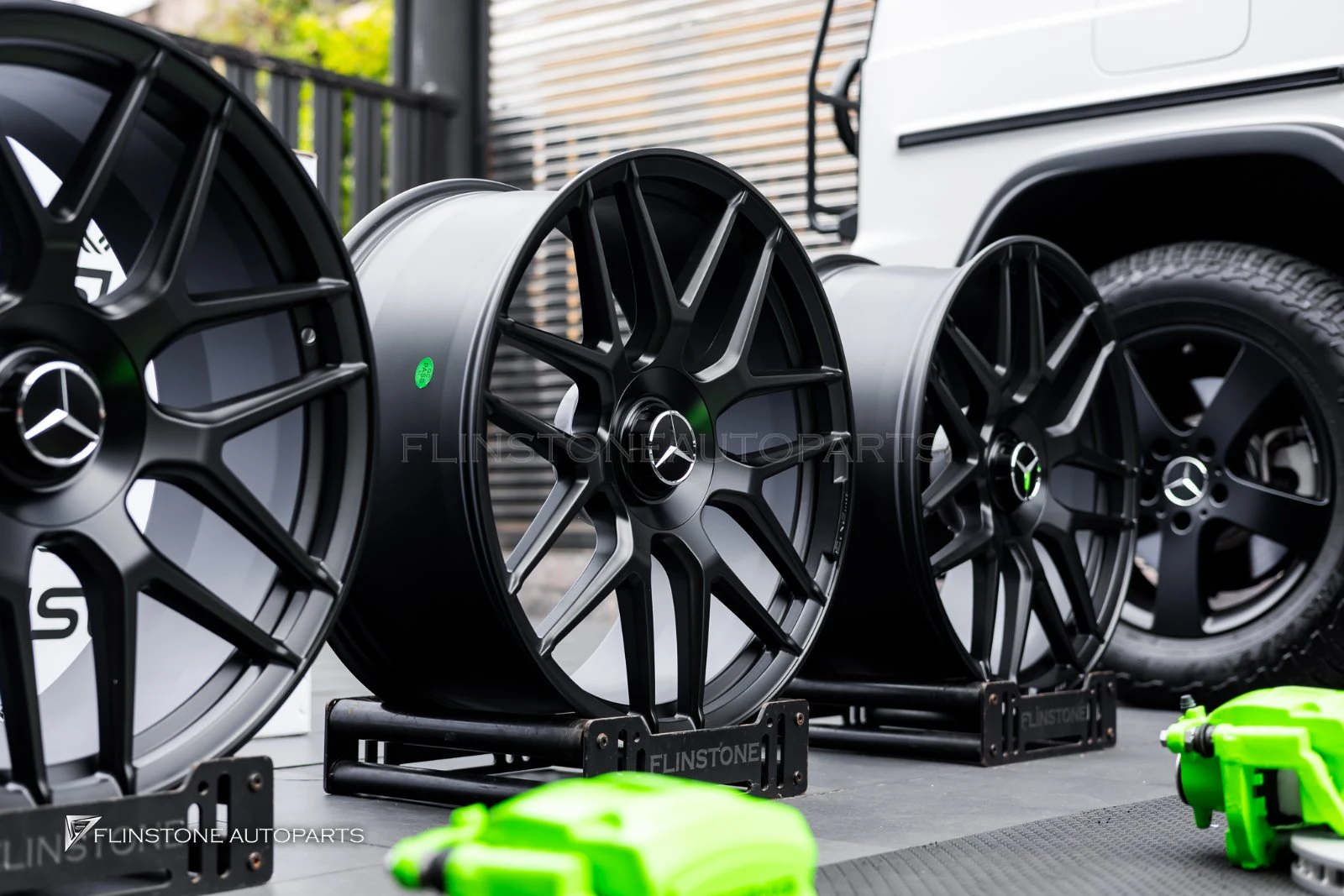 W464 G-Class เปลี่ยนล้อ — ผลงานติดตั้งจริงที่ Flinstone Autoparts