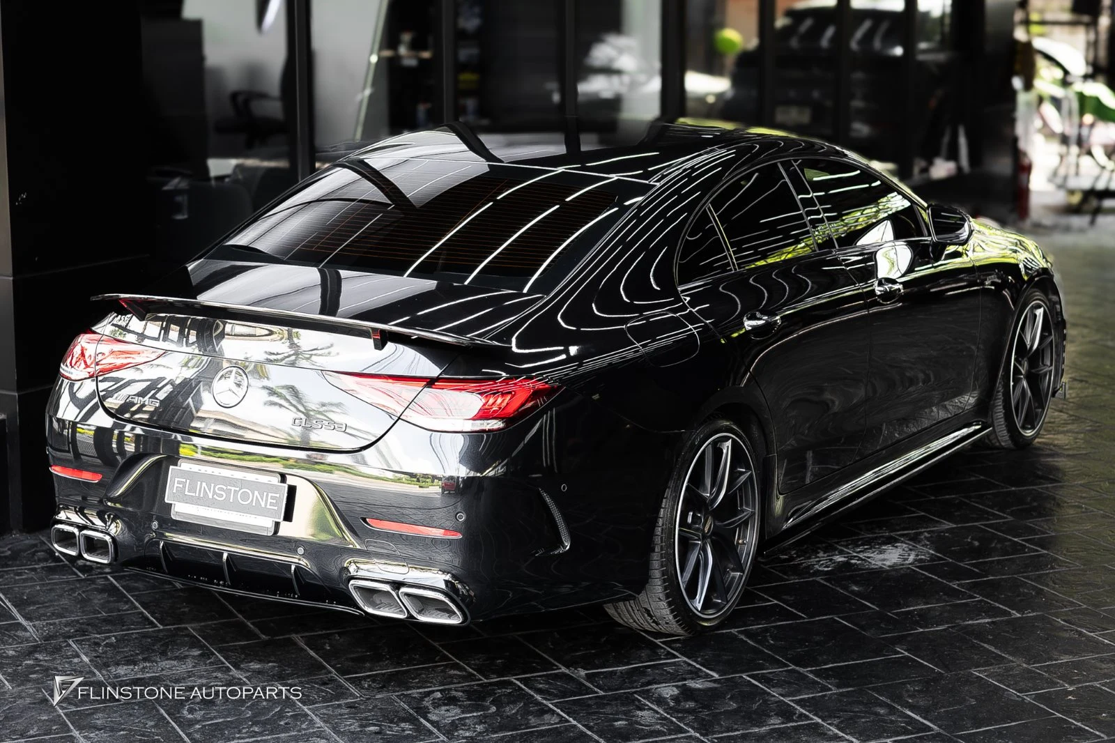 พา C257 CLS-Class Coupe เข้ามาชุดแต่งรอบคัน — เคสจริงจากหน้าร้าน Flinstone Autoparts