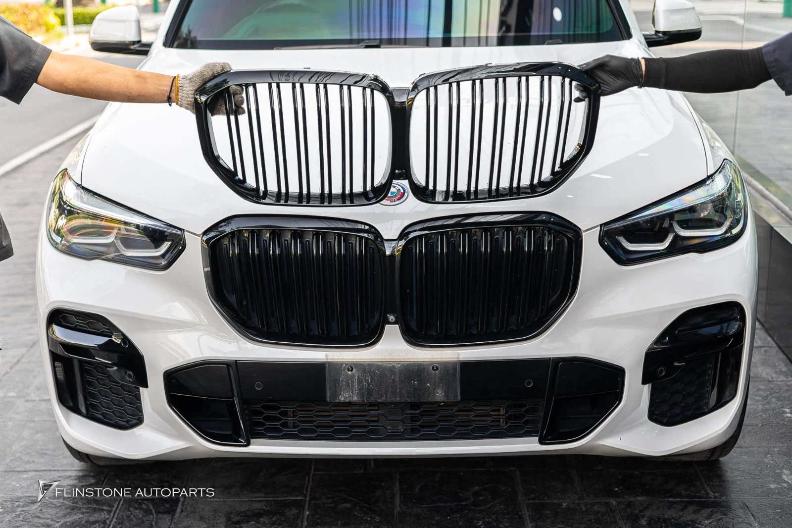 BMW G05 X5 came in for an exhaust change — a real case from our showroom Flinstone Autoparts