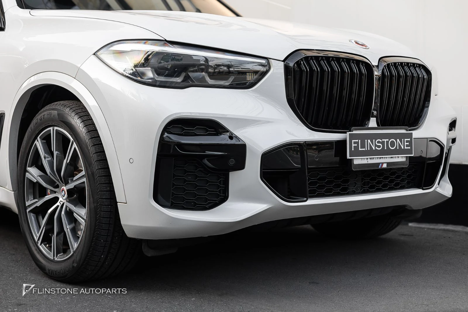 BMW G05 X5 came in for an exhaust change — a real case from our showroom Flinstone Autoparts