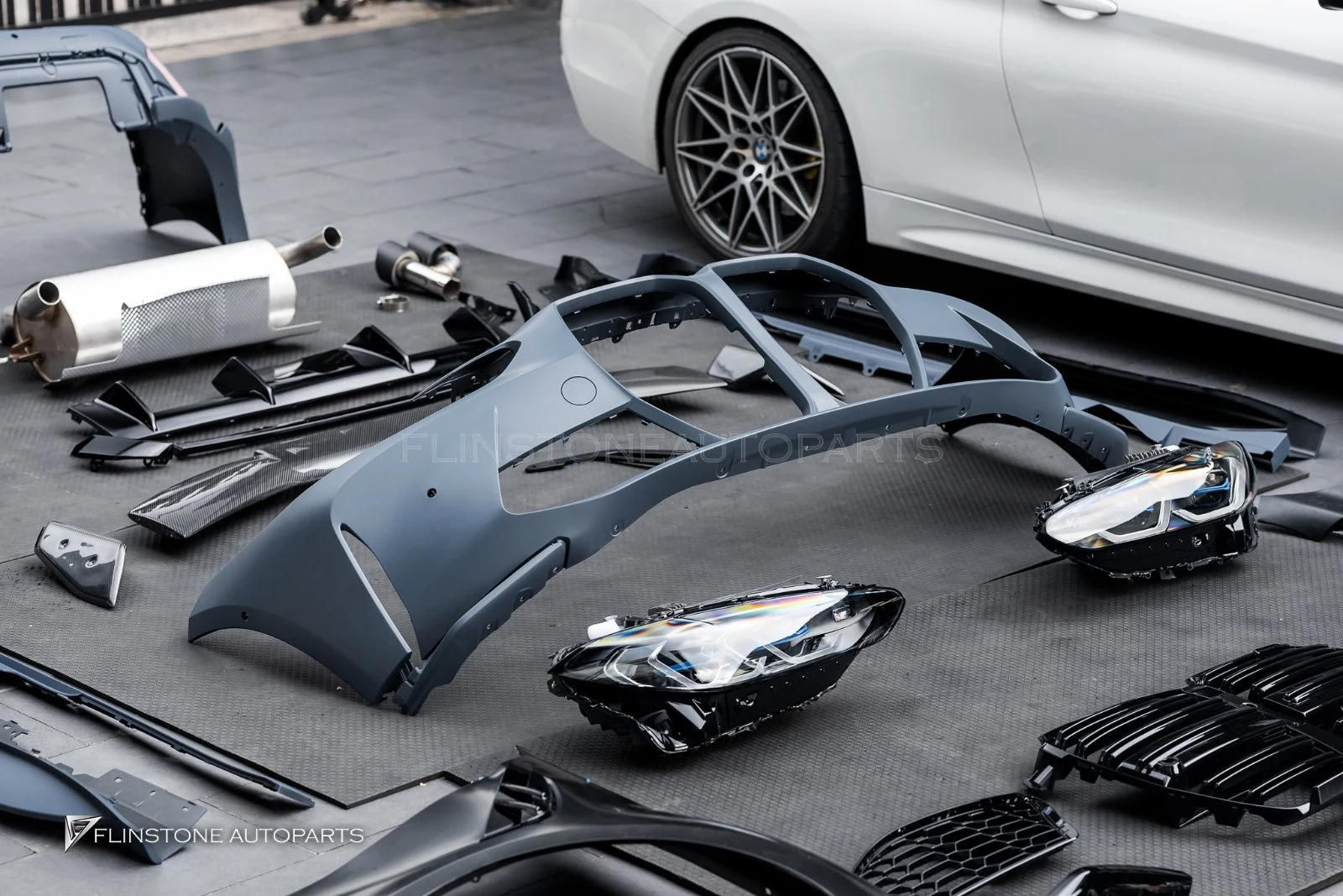 F32/F33/F36 BMW 4 Series G82 M4 Conversion Kit — ผลงานติดตั้งจริงที่ Flinstone Autoparts