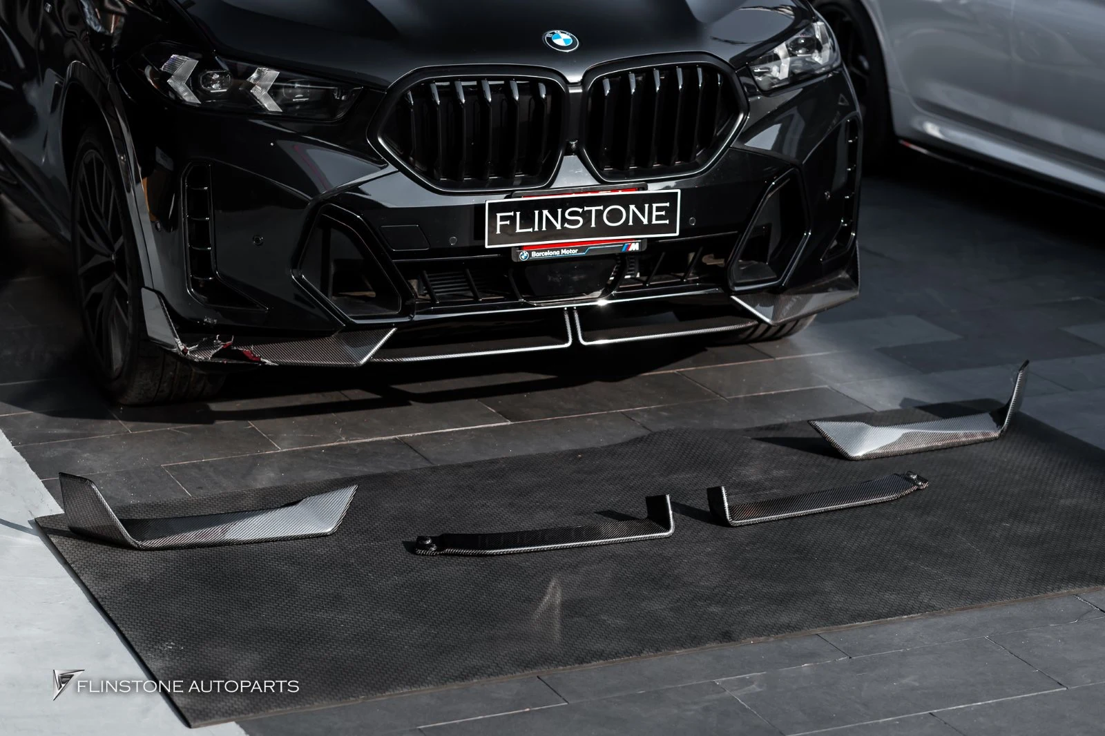 BMW X6 G06 ลิ้นหน้า — ผลงานติดตั้งจริงที่ Flinstone Autoparts