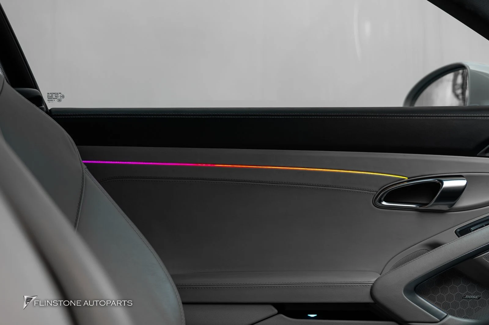 PORSCHE 718 Cayman / Boxster Ambient Light System — สรุปงานทั้งคันจาก Flinstone Autoparts