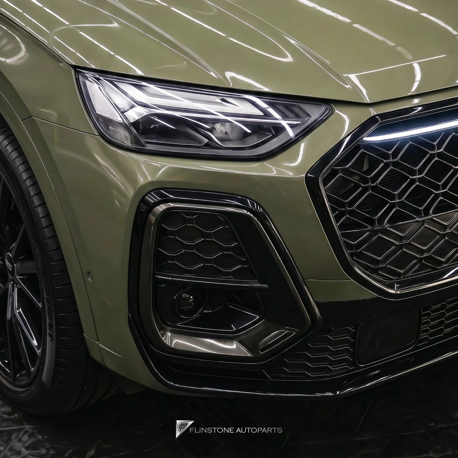 พา AUDI Q5 เข้ามาตกแต่งและอัปเกรดออปชัน — เคสจริงจากหน้าร้าน Flinstone Autoparts