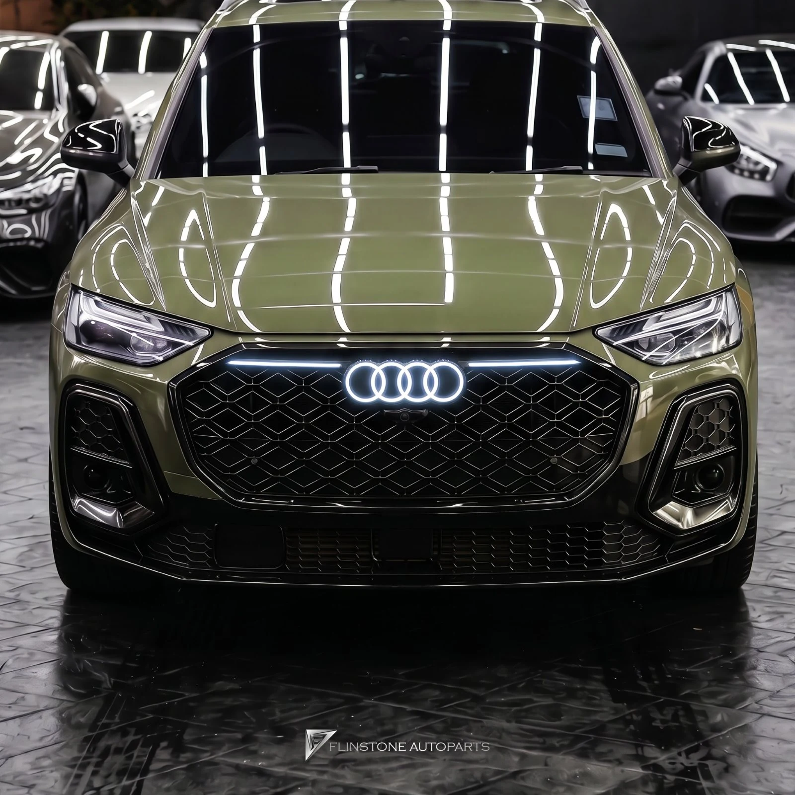 พา AUDI Q5 เข้ามาตกแต่งและอัปเกรดออปชัน — เคสจริงจากหน้าร้าน Flinstone Autoparts