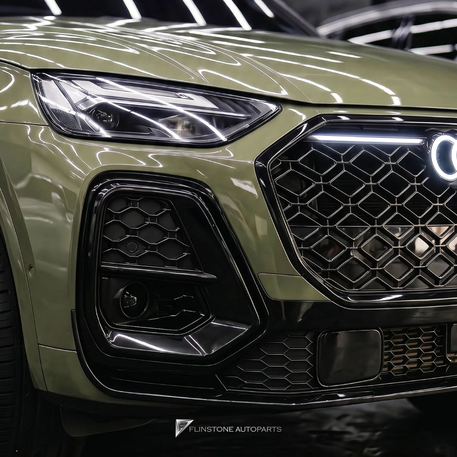 พา AUDI Q5 เข้ามาตกแต่งและอัปเกรดออปชัน — เคสจริงจากหน้าร้าน Flinstone Autoparts