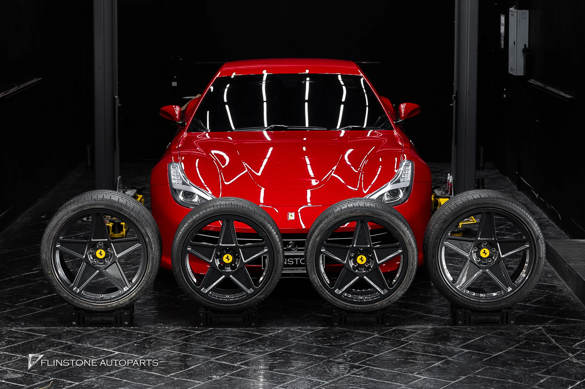 พา Ferrari เข้ามาเปลี่ยนล้อ — เคสจริงจากหน้าร้าน Flinstone Autoparts