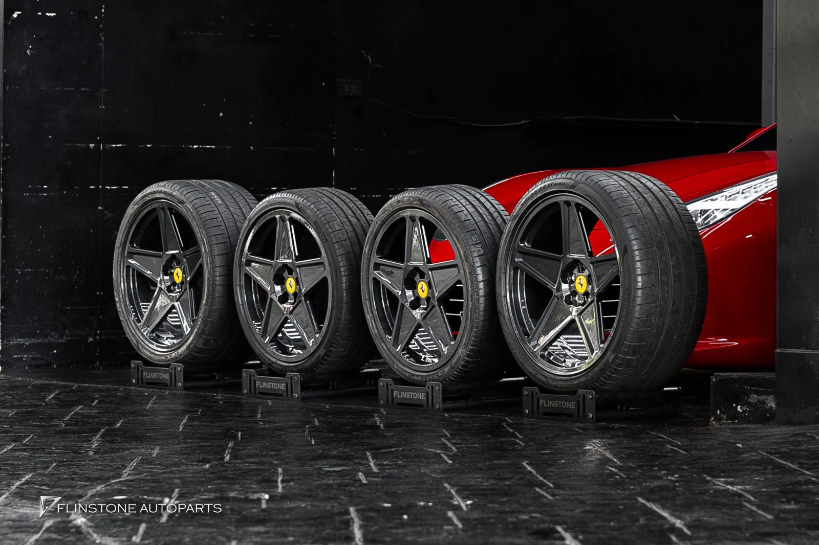 พา Ferrari เข้ามาเปลี่ยนล้อ — เคสจริงจากหน้าร้าน Flinstone Autoparts