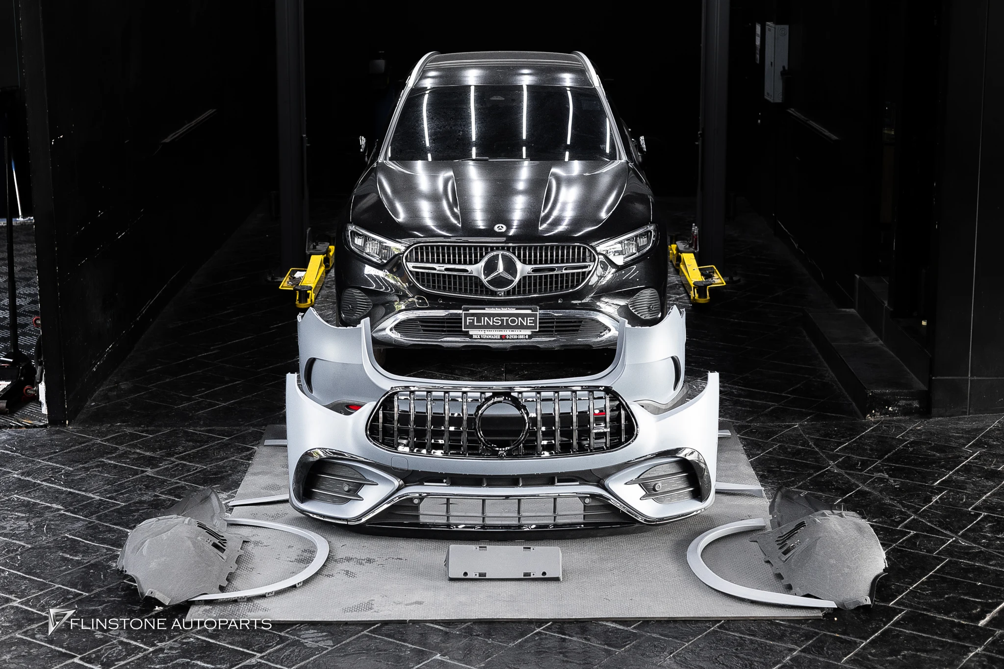 W254 GLC-Class GLC63 AMG Body Kit — ผลงานติดตั้งจริงที่ Flinstone Autoparts