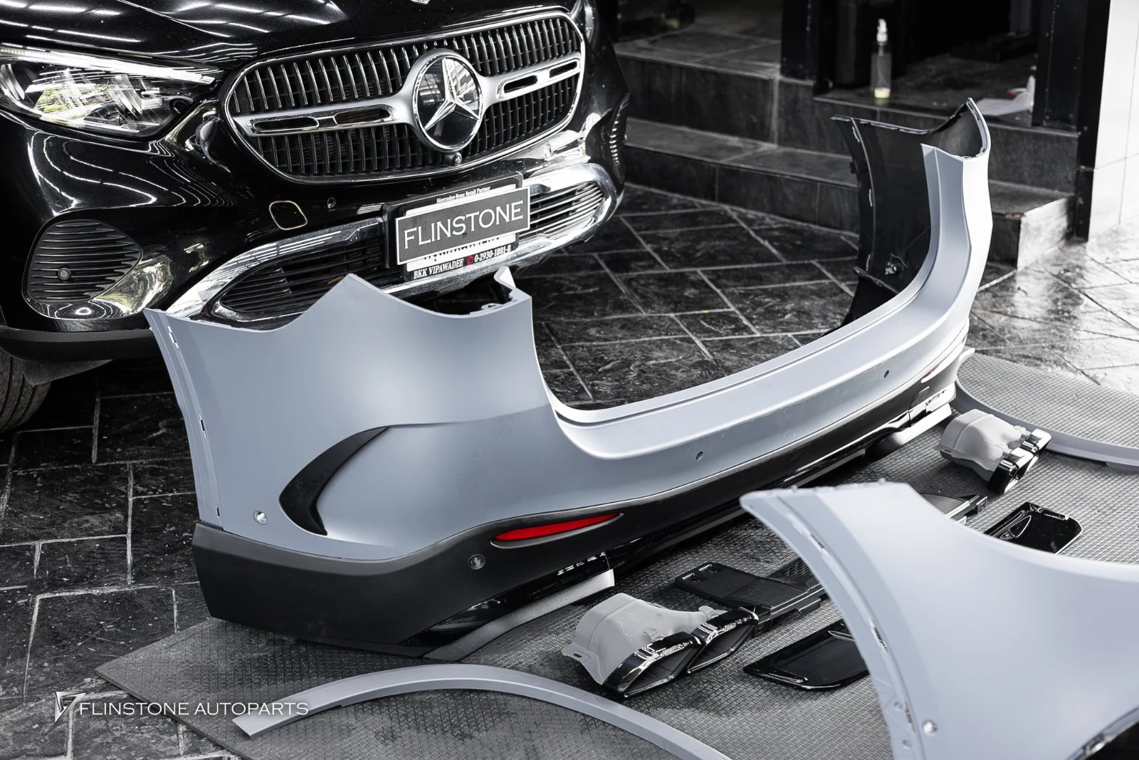 W254 GLC-Class GLC63 AMG Body Kit — ผลงานติดตั้งจริงที่ Flinstone Autoparts