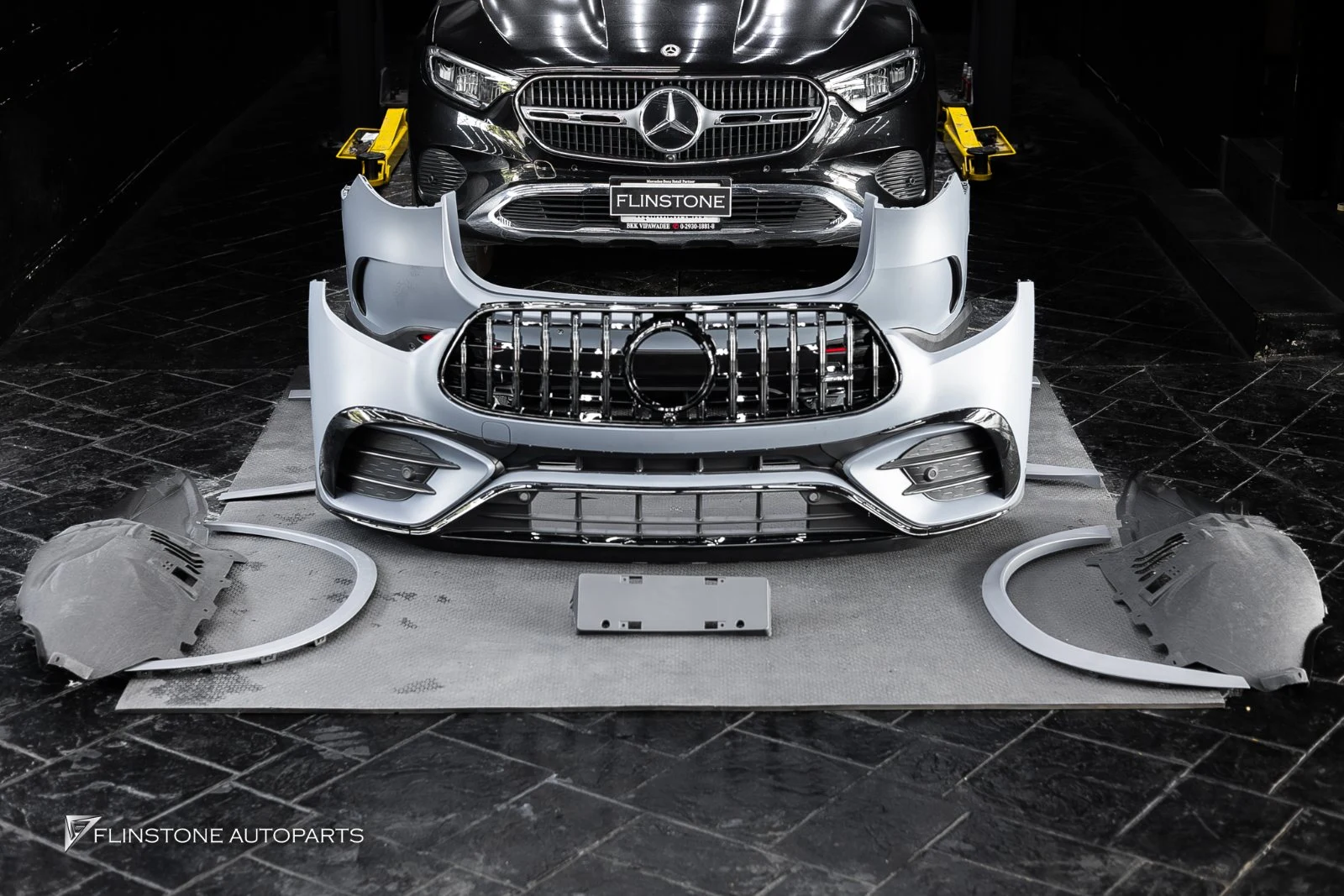 W254 GLC-Class GLC63 AMG Body Kit — ผลงานติดตั้งจริงที่ Flinstone Autoparts