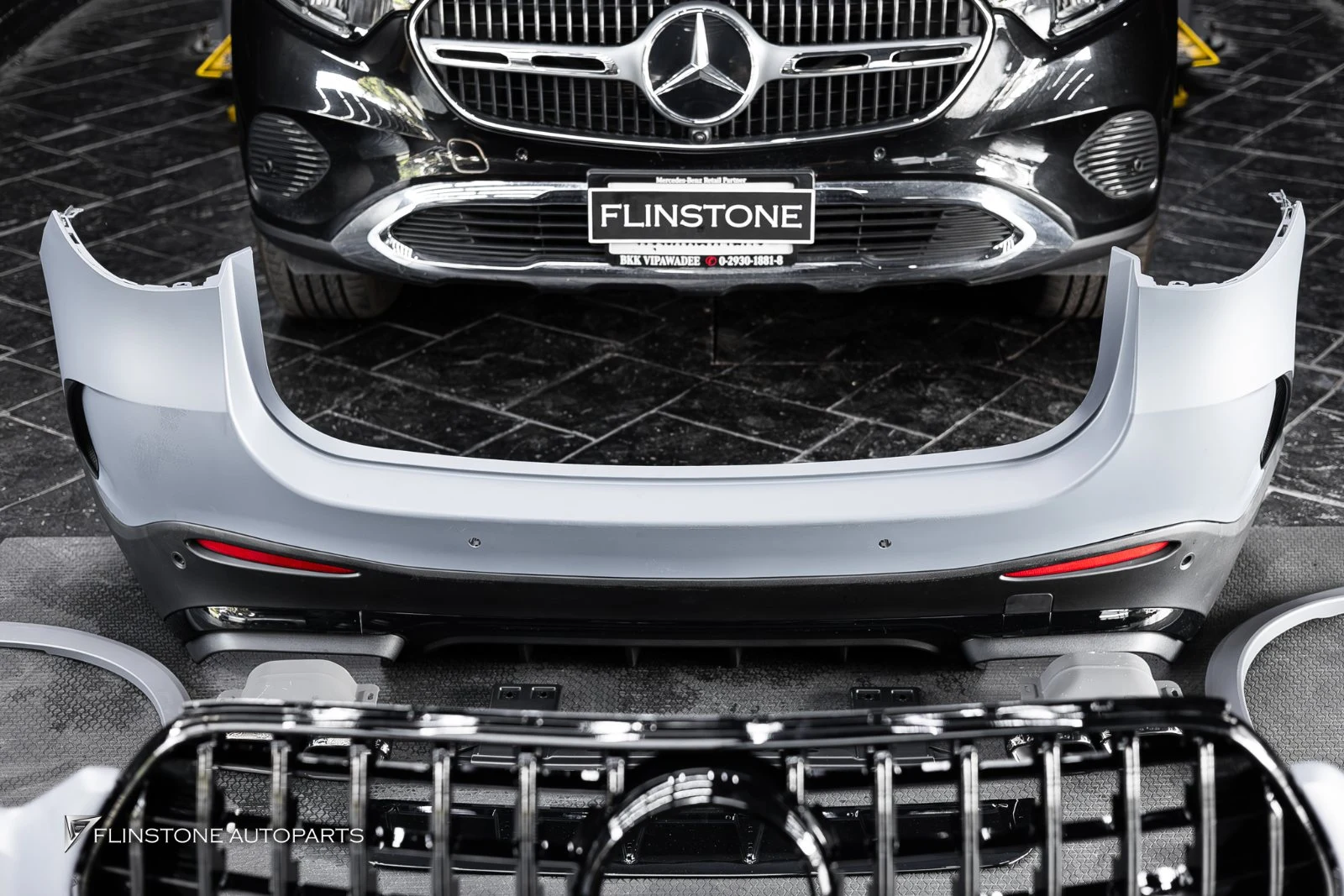 W254 GLC-Class GLC63 AMG Body Kit — ผลงานติดตั้งจริงที่ Flinstone Autoparts
