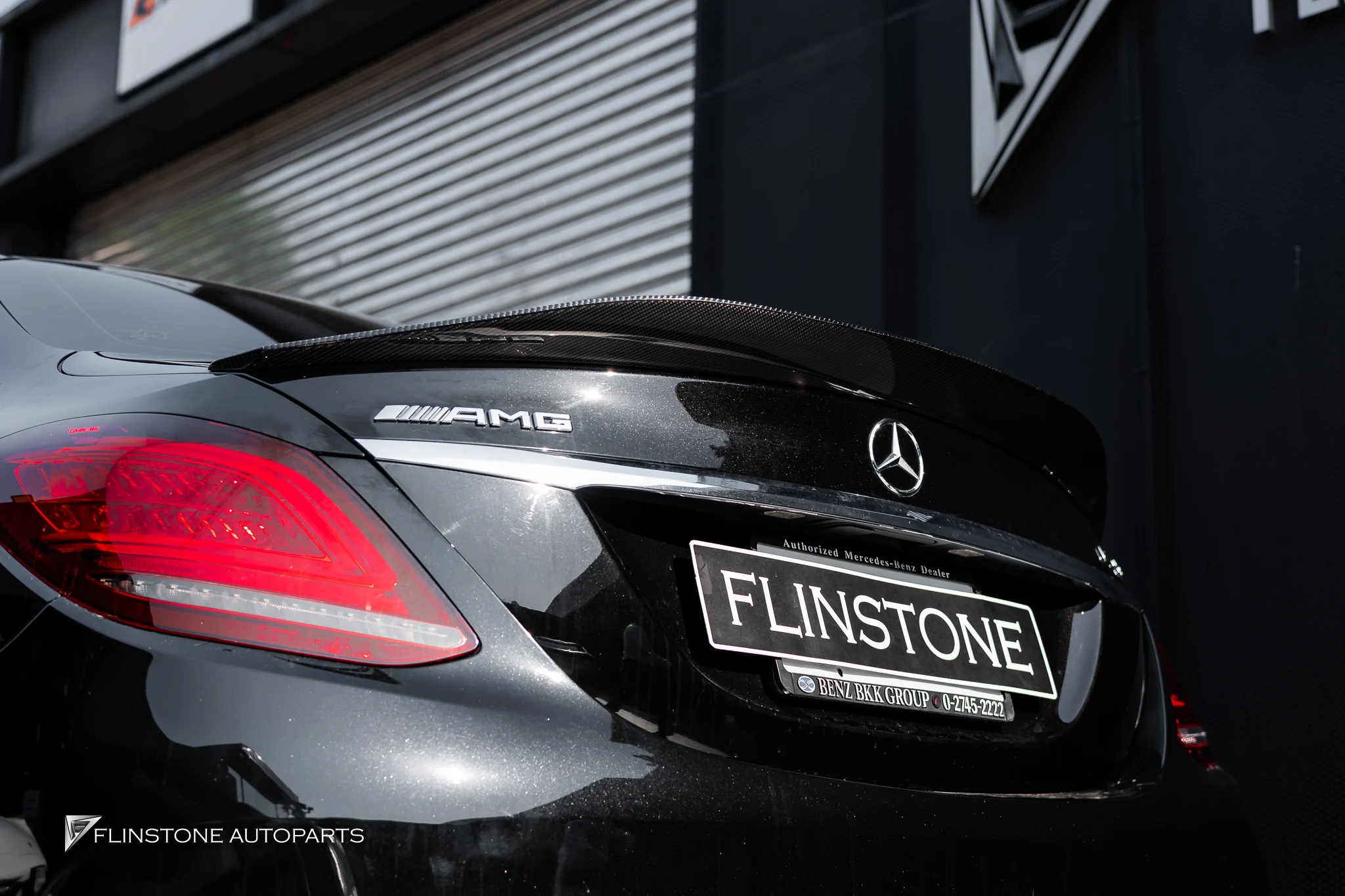 งานสปอยเลอร์ให้ W205/C205 C-Class ที่ Flinstone Autoparts — ดูของจริงก่อนตัดสินใจ